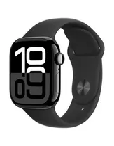 Apple Watch S10 MWWF3LW/ A 42MM / M-L / GPS / Aluminium Sport Band - Jet Black / Black