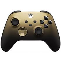 Controle Sem Fio Microsoft Gold Shadow 1914 para PC/Xbox/Smartphone - Dourado/Preto