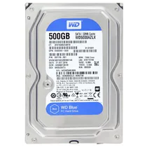 HD Western Digital 500GB WD Blue 3.5" SATA 3 7200RPM Pull - WD5000AZLX
