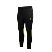 Calça de Treinamento Kelme Montes Preto/Amarelo Neón M