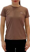 Camiseta Joog Basica Marrom Feminina