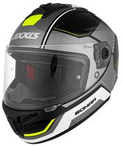 Capacete para Moto Axxis Draken Sonar B13 - Tamanho M (57-58) - Cinza/ Preto