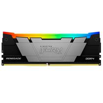 Memoria Ram Kingston Fury Renegade DDR4 16GB 3200MHZ RGB - Preto (KF432C16RB12A/16)