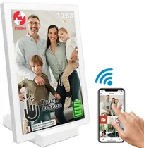 Porta Retrato Wifi Digital Ssa ZN-DP8001 32GB 5000MAH Tela Touch 10" (Ios Y Android)