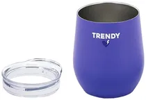 Cuia para Mate Trendy 18486 com Tampa 280ML - Roxo