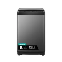 Hisense Lavarropas WTJA802T El Programa de Lavado Rápido Acorta El Tiempo de e Gris