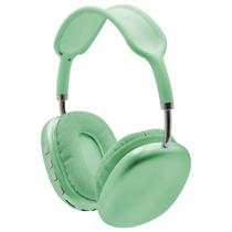 Fone de Ouvido Sem Fio P9 com Bluetooth / TF Card / MP3 - Verde