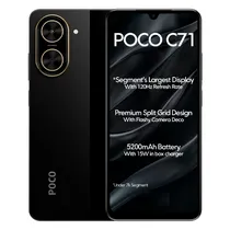 Celular Xiaomi Poco C71 - 4/128GB - 6.88’’ - Dual-Sim - Preto