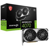 Placa de Vídeo 12GB Exp. GF-RTX4070 MSI Ventus 2X E1 Oc 912-V512-017