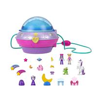 Kit de Juego Mattel Polly Pocket Double Play Space Compact HCG25