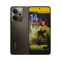 Realme Cel Realme 14 RMX507 6.7" DS NFC 12/256GB Anatel 45W Storm Titanium