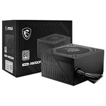 Fonte 600W MSI Mag A600DN 80PLUS+White Mag A600DN
