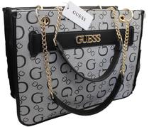 Bolso Femenino Guess Gris/Negro