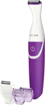 Depilador Recarregável Philips Bikini Trimmer BRT383/15 - Roxo/Branco