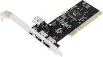 Placa PCI 3-Firewire 1394 PCI-e Add-On Card