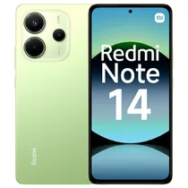 Smartphone Xiaomi Redmi Note 14 DS Lte 8/256GB 6.67" 108+2+2/20MP A14 33W - Green (US) (Caja Fea)