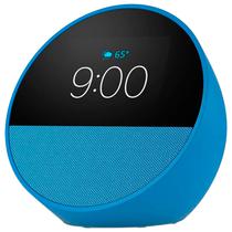 Amazon Echo Spot 2024 Smart Alarm Clock Alexa - Blue