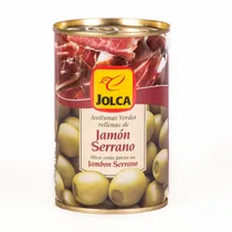 0ACEITUNAS Jolca Rellenas de Jamón 300G
