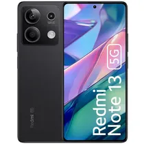 Celular Xiaomi Redmi Note 13 5G NFC Dual Sim de 256GB/8GB Ram de 6.67" 108+8+2MP/16MP - Graphite Black (Global)