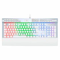 Teclado Gamer Redragon Yama K550W-RGB-1-SP RGB - Branco (Caixa Danificada)