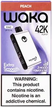 Vape Descartável Waka KA42 Peach 42000 Puffs