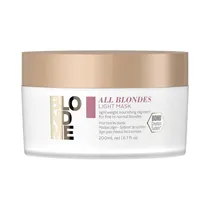 Máscara Capilar Schwarzkopf Blondme All Blondes Light 200ML