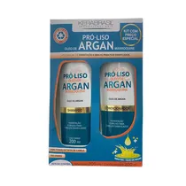 Kit Tratamiento Capilar Kerabrasil Pro-Liso Argan 200ML 2 Piezas