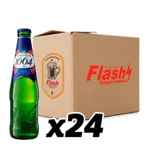 Cerveja Kronenbourg 1664 Lager Long Neck Caixa com 24X330ML
