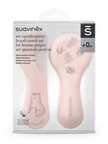 Suavinex Nuery Cepillo Peine Soft Rosa Decorado Polipropileno 0M+ s/C