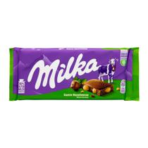 Barra Chocolate Milka com Avelas Inteiras 100G (Europa)