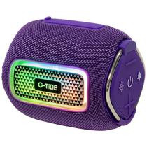 Speaker G-Tide -SV31 10WATTS com Bluetooth/Auxiliar/USB/Micro SD - Roxo