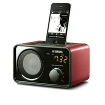 Yamaha Dock PDX-13DR Vermelho c/ Relogio