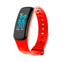 Relogio Itel Smart Fitband IFB-11 com Bluetooth, Pedometro - Vermelho