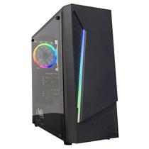 Gabinete Gamer Satellite 1102K ATX / 1 Cooler / RGB - Preto