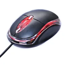 Mouse Óptico com Fio USB SA68014 - Preto