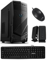 Gabinete ATX Satellite K761 Kit Barebone Teclado, Mouse e Speaker