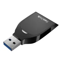 Leitor de Memoria Sandisk Mem SD Uhs-I USB-A 3.0 170MB/s (SDDR-C531-Gnann)
