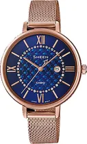 Relógio Casio SHE-4059PGM-2AUDF Feminino - Analógico