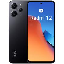 Smartphone Xiaomi Redmi 12 Dual Sim de 128GB/4GB Ram de 6.79" 50+8+2MP/8MP - Midnight Black (Global)