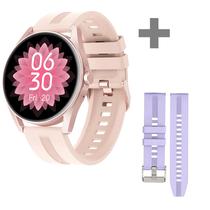 Smartwatch G-Tide R3 com Bluetooth - Rosa + Pulseira