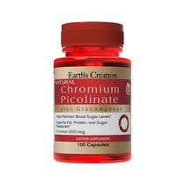 Vitamina Earth's Creation Chromium Picolinate 100 Capsulas