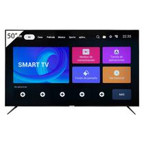 TV Smart de 50" Magnavox 50MEZ573/M1 4K HDMI/USB/Android - Preto