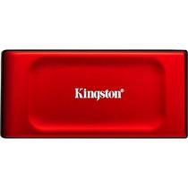 SSD Externo Portatil Kingston XS1000 1050-1000 MB/s 1 TB (SXS1000R/1000G) - Vermelho