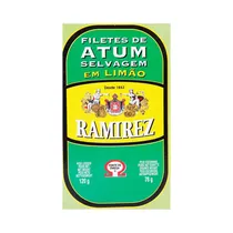 Filetes de AtúN Ramirez Con Limon 120G