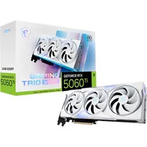 Placa de Vídeo MSI Geforce RTX 5060 Ti Gaming Trio Oc Edition 16 GB GDDR7 - Branco (912-V535-025)