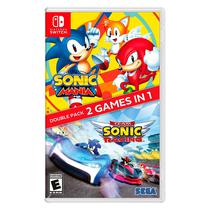 Jogo Sonic Mania + Team Sonic Racing Double Pack para Nintendo Switch