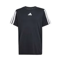 Remera Juvenil Adidas JJ1032 Train Essentials 3 Stripes Masculino