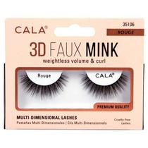 Cala 3D Faux Mink Pestana #35106 Rouge