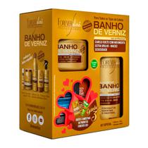 Kit Forever Liss (Shampoo 300ML+Mascara 200G) Banho de Verniz