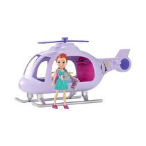 Kit de Juego Mattel Polly Pocket Helicoptero de Vacaciones GKL59